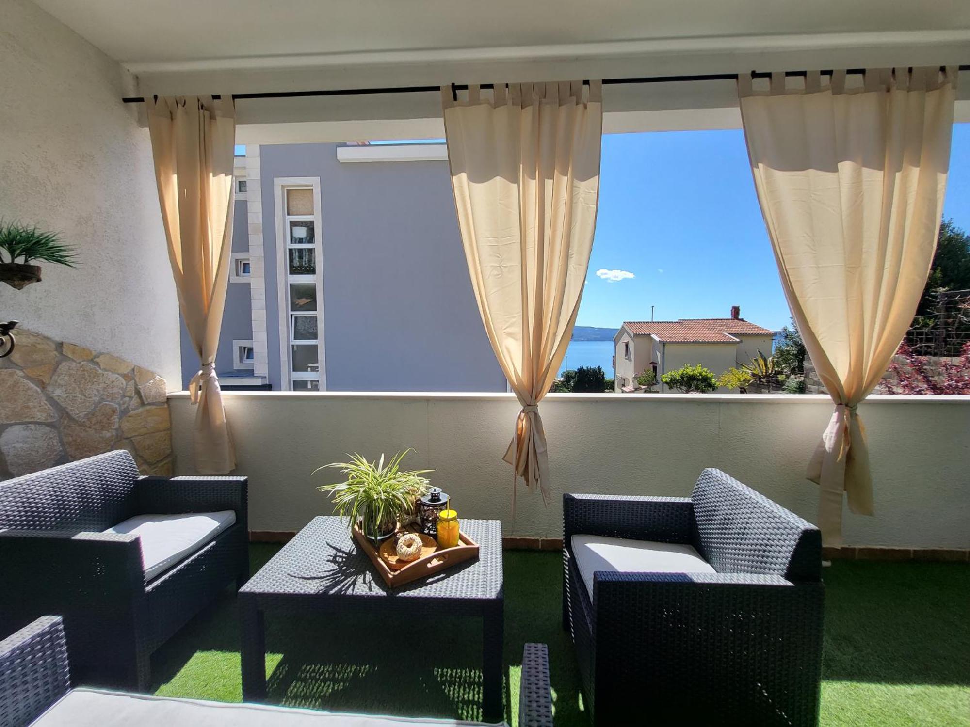 Apartments Sun & Sea Dugi Rat Exterior photo